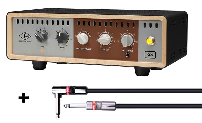 New/Sealed Universal Audio OX Amp Top Box Attenuator + Monster Guitar Cable image 1