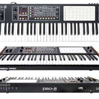 Sequential Pro-8 61-Key 8-Voice Polyphonic Synthesizer 1984 - Black image 2