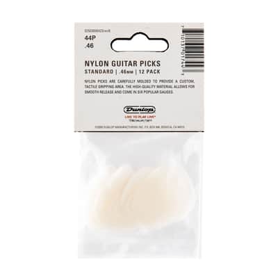 Dunlop 44P.46 Nylon Standard Cream .46mm image 2