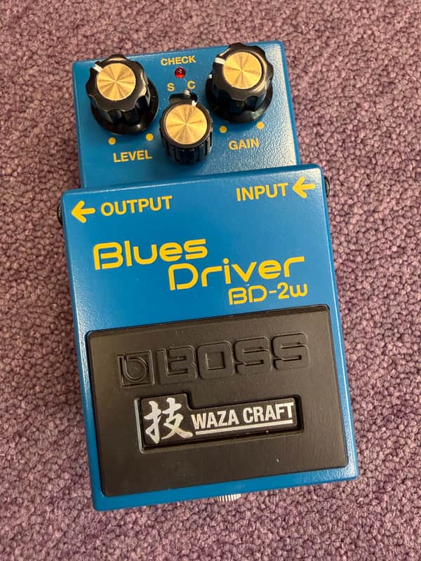 Boss BD-2W Blues Driver Waza Craft 2015 - Present - Blue image 1