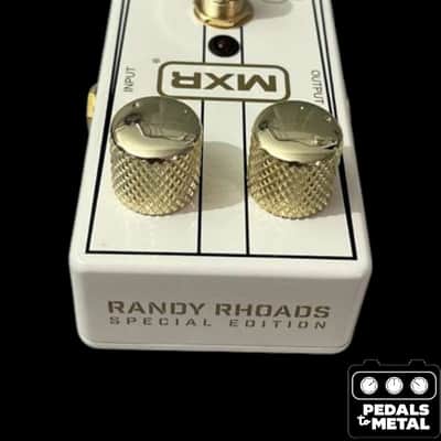 MXR Distortion + Randy Rhodes - White/Gold - X18555 image 4
