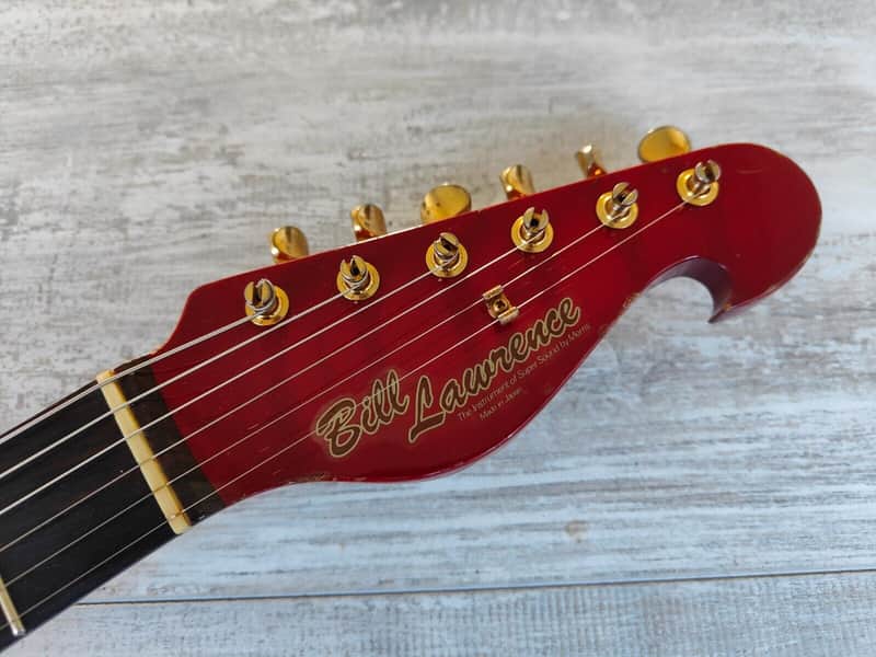 1980's Bill Lawrence (by Morris Japan) BC2R-70G Stratocaster (Red