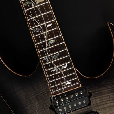 2020 Ibanez J. Custom RG8570Z-BRE with Ebony Fretboard - Black Rutile | Japan Custom Shop "AAA" Flame Top Tree of Life DiMarzio HSH Pickups Push/Pull Coil Split RG-8870 Upgrade | CoA OHSC image 21