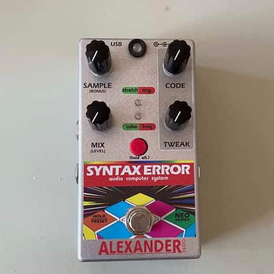 Reverb.com listing, price, conditions, and images for alexander-pedals-syntax-error