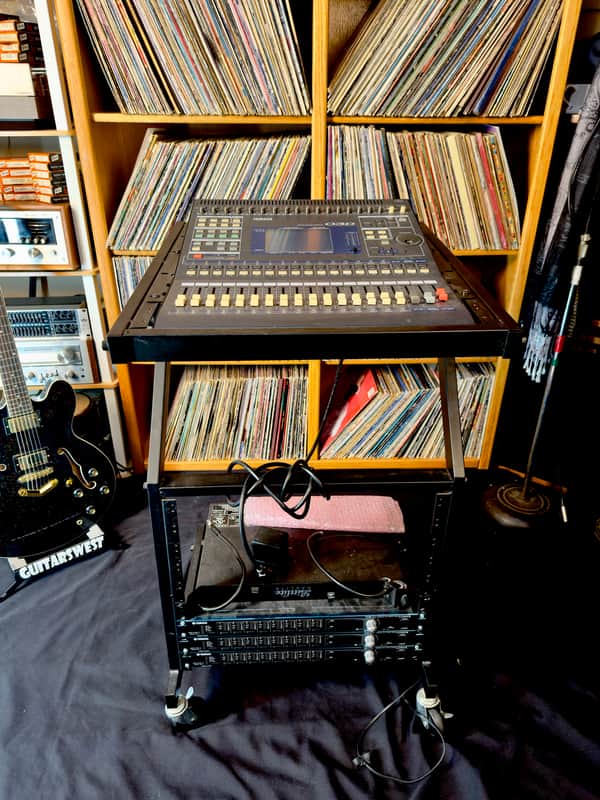 Yamaha 03D & AD8HR Pre-Amp Stack  / TC Electronic Unit-Y Expansion Card / Littlite Racklite / Ultra by Kaman Slanted Rack | Late 90's 24 Channel Dream Rig | Complete Plug & Play Recording Studio image 1