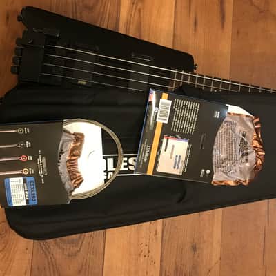 Hohner Headless Bass B2ADB B2A w/ Drop-Bridge 80s Black image 18
