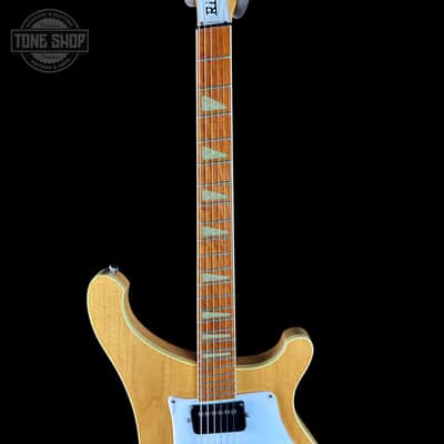 Vintage 1974 Rickenbacker 481 Slant Fret Maple Glow w/Case TSU24204 image 13