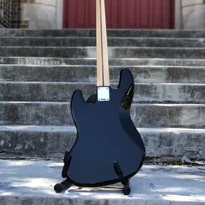 2025 Fender MIM Geddy Lee Jazz Bass Gloss Black image 6