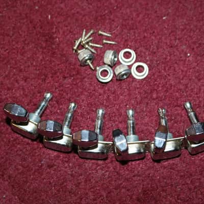 Vintage Original 1970s Fender F Tuner Set - No Tariffs image 3