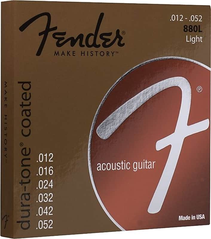 Fender Dura-Tone 880L 80/20 Coated 12-52 2016 image 2