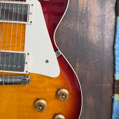 Gibson Custom Shop '55 **HOT MOD** Les Paul 2010 - Cognac Birst VOS _ 1955 Refin Limited Edition image 13