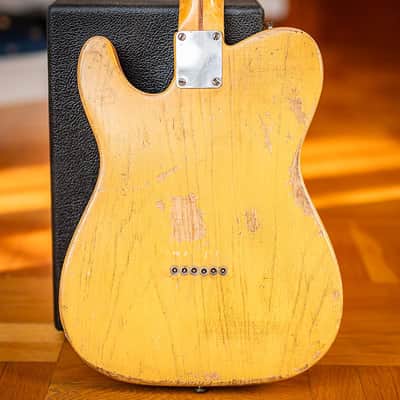 Fender Broadcaster NACHO BANOS 0081 1950 - Blonde image 6
