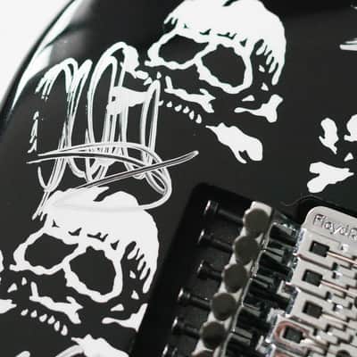 ESP LTD MW-600 Michael Wilton Signature 2006 - 2009 - Black with Graphic image 11