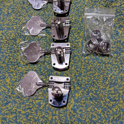Unknown Vintage Bass Tuners 2010s - Chrome image 2