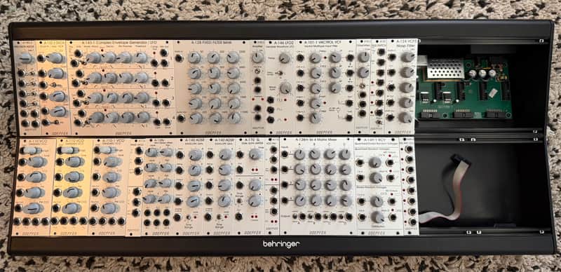 Doepfer Eurorack Modules and Powered Case image 1
