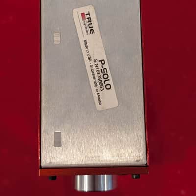 True Systems P-Solo Desktop Microphone Preamp 2010s - Red image 7