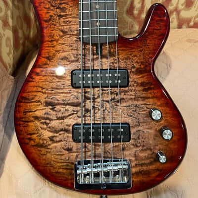 D. Lakin 55-22P Deluxe 2022 Charcoal Cherryburst image 3