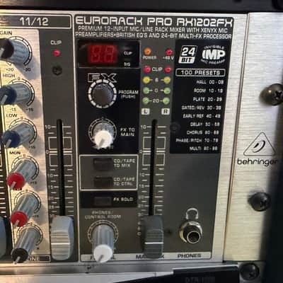 Behringer RX1202FX, Korg DTR-1000, Furman M-8x2, PROCRAFT 5U 12" Rack - COMBO!! image 8