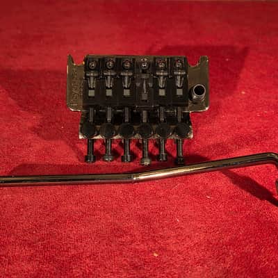 Floyd Rose Special Tremolo Bridge Dark Gray Chrome image 1