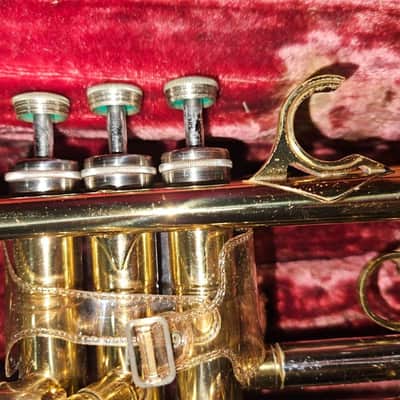 Couesnon Paris Trumpet with case. France. Very Good condition image 9