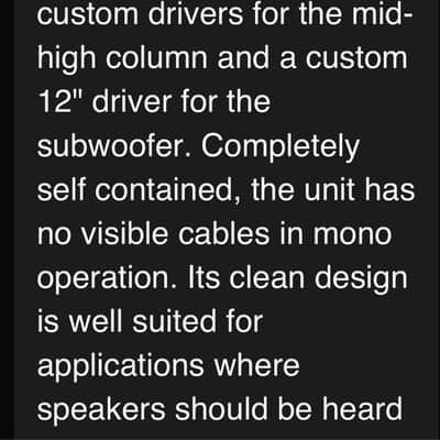 Peavey LN1263 Line Array P.A Early 2020 image 6