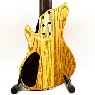 2019 Alpher Mako Elite Thinline 6-String Bass Guitar w/ Aguilar Super Singles, Wenge Neck/Top, Boutique Build Quality image 14
