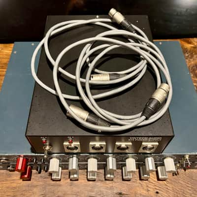Vintech Audio X73i Mic Pre EQ Pair with PSU 2010s - Blue image 4