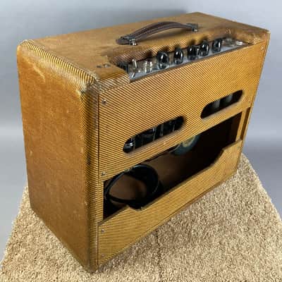 Fender Tweed Tremolux 5E9 Rare 1955 Vintage Narrow Panel Small Box image 6