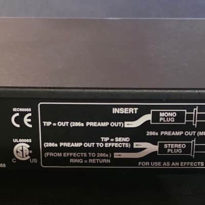 DBX 286S MICROPHONE PREAMP / PROCESSOR WITH BOX image 2