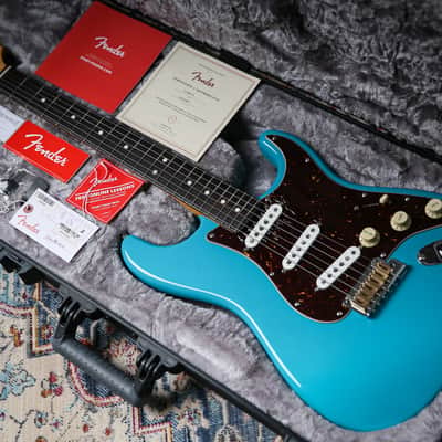Fender American Professional II Stratocaster Miami Blue image 1