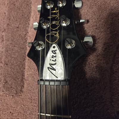 PRS Mira 2008- Black Tuxedo Finish image 4