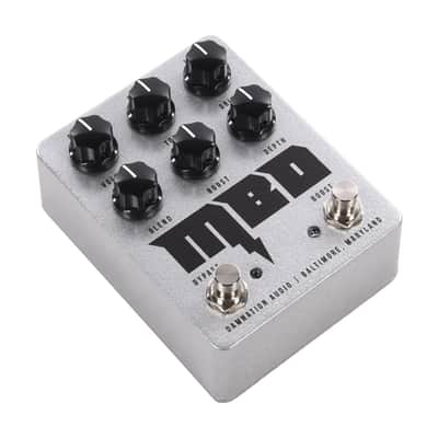 Damnation Audio Mosfet Bass Distortion V3 Pedal Silver image 2