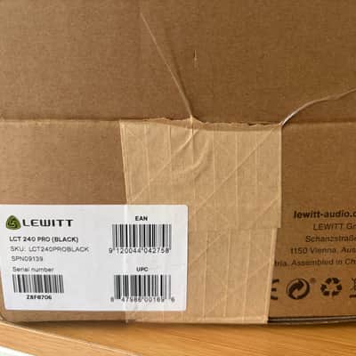 Lewitt LCT-240-PRO-BLK Large-Diaphragm Condenser Microphone 2010s - Black image 8