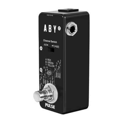 Pulse ABY PT-30 Micro AB Switch Micro Guitar Pedal ABY image 3
