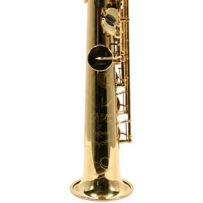Yanagisawa SWO10 Professional Bb Soprano Saxophone in Gold Lacquer SN 00409374 image 13