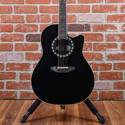 Ovation 1777 Lx Legend LX Black 2004 w/OHSC (Owned By Dave Mustaine) image 4