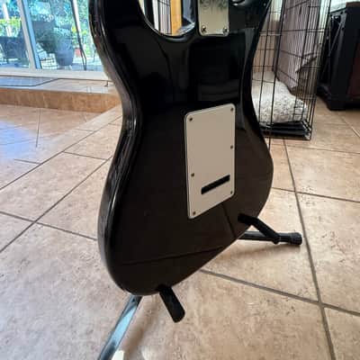 Squier Stratocaster by Fender – Black – Made in Indonesia – 2016 image 6