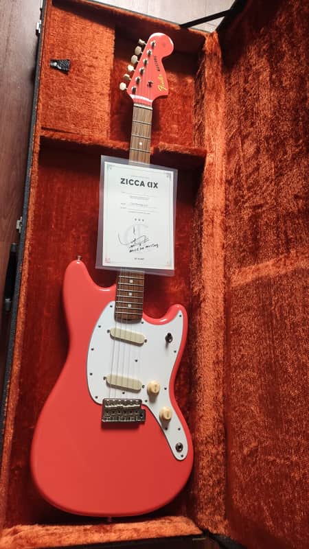 2020 Fender Char Signature Mustang Zicca Limited Edition Hiiro Red