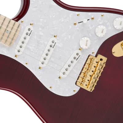 FENDER - Richie Kotzen Stratocaster Maple Fingerboard Transparent Red Burst - 5258090328 image 3