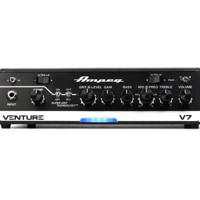 Ampeg Venture V7 700-Watt Bass Amp Head 2023 - Present - Black image 1