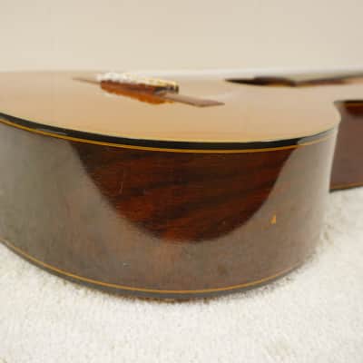 Vintage 1970s Fernandes GC-20 Grand Concert Classical Guitar MIJ w/ Hard Case image 4