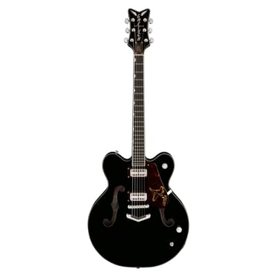 Used Gretsch G6136RF Richard Fortus Signature Falcon w/V-Stop - Vint. Black image 2