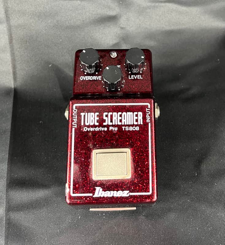 Ibanez TS808 Tube Screamer 40th Anniversary 2019 - Ruby Red Sparkle image 1