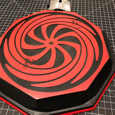 Synesthesia Mandala Drum 1.0 PAIR (Rare! 2006 Red/Black) image 10