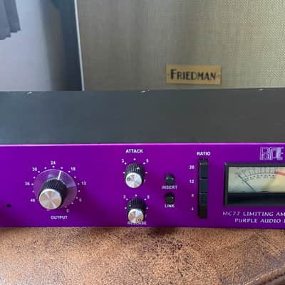 Purple Audio MC77 Limiting Amplifier / Compressor 2010s - Purple image 1