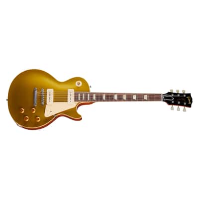1956 Les Paul Goldtop Reissue Ultra Light Aged Double Gold Gibson image 2