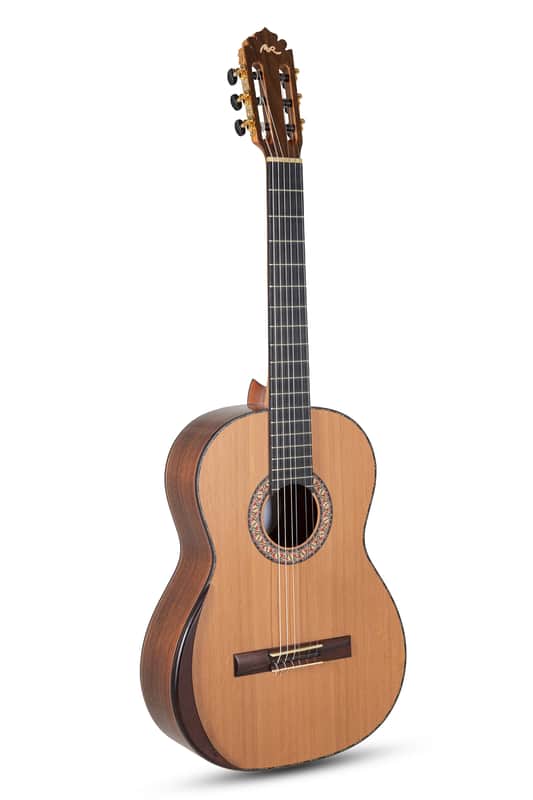Manuel Rodriguez E-C MAGISTRAL Series All Solid 4/4 Size Armrest Solid Cedar Top Nylon 6-String Classical Acoustic Guitar image 1