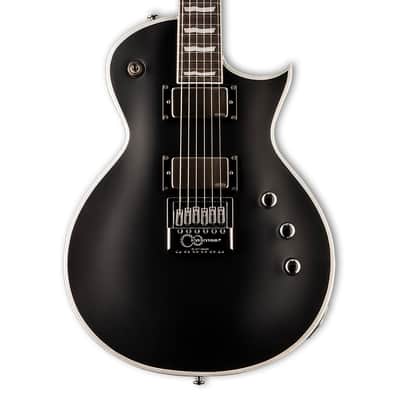 ESP LTD EC-1000/ET w/ Bold Binding Electric Guitar - Black Satin - B-Stock image 1