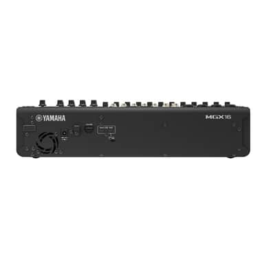 Yamaha MGX16 B 22ch Digital Mixing Console, dual USB-C audio interface, black finish image 2