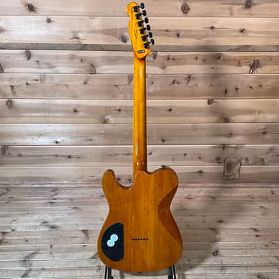 Fender Special Edition Custom Telecaster FMT HH Electric Guitar - Amber image 5
